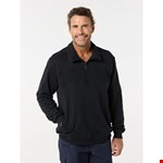 Breakaway Zed Snowy Mt 1/2 Zip Sweatshirt - black